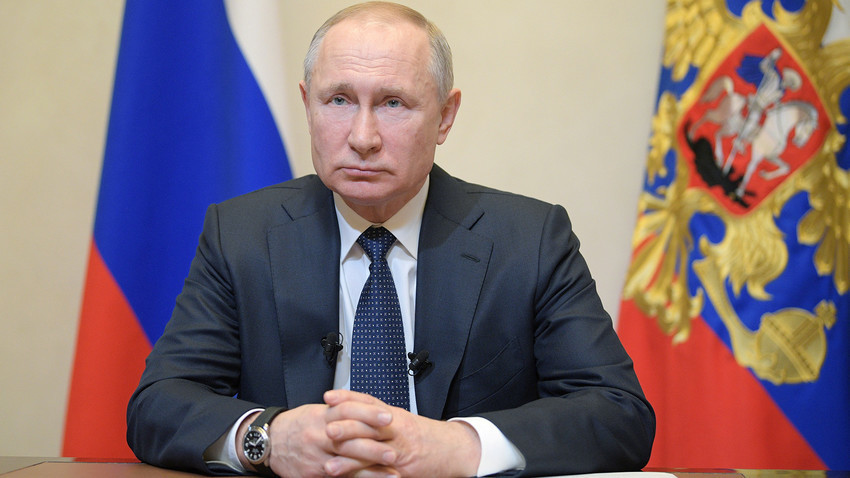 Coronavirus: Putin stellt 13-Punkte Hilfspaket vor