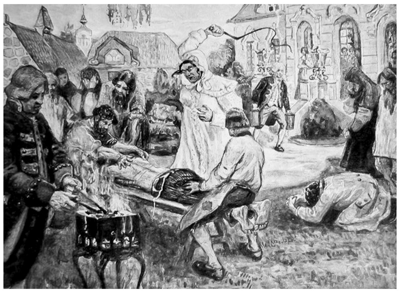 Дария Николаевна Салтикова, по-известна като Салтичиха.
