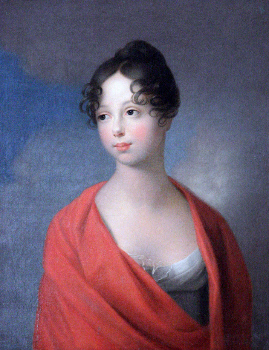 Jekaterina Pavlovna, avtor Johann Friedrich August Tischbein