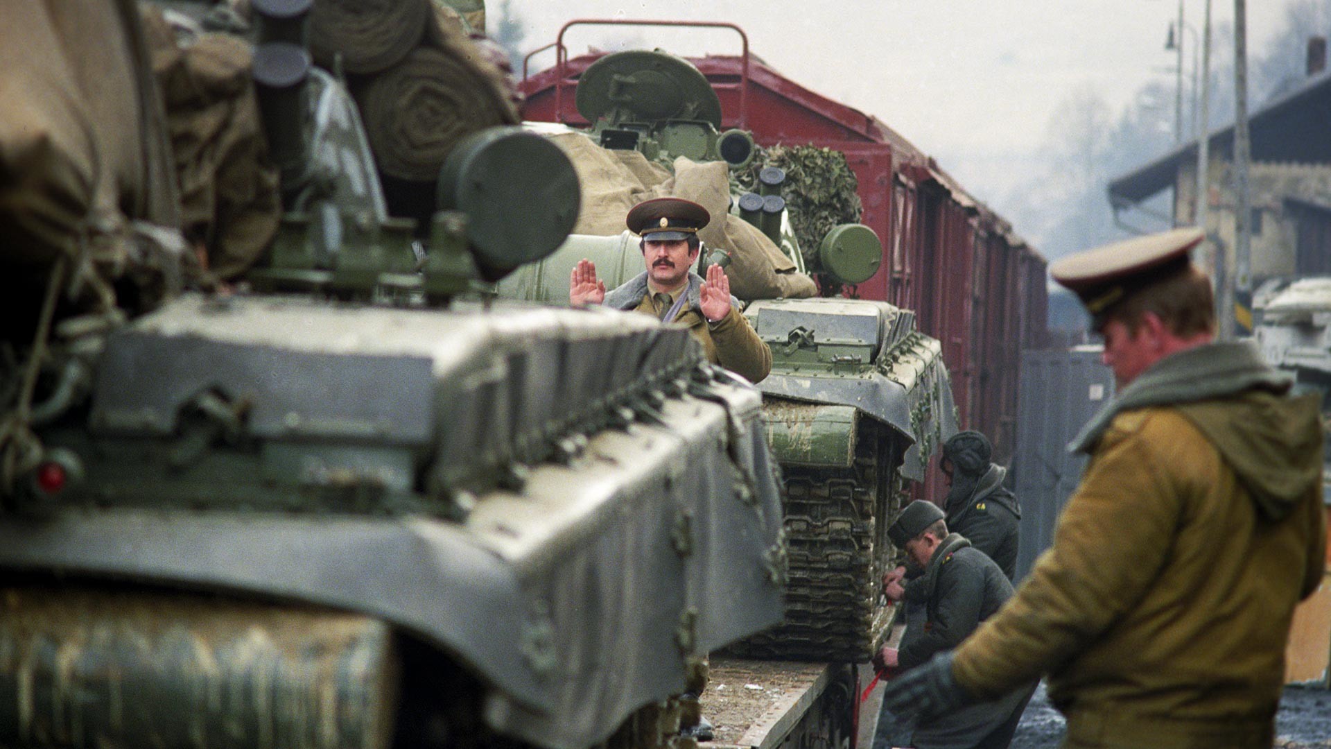 Вывод советских войск из Чехословакии 1990