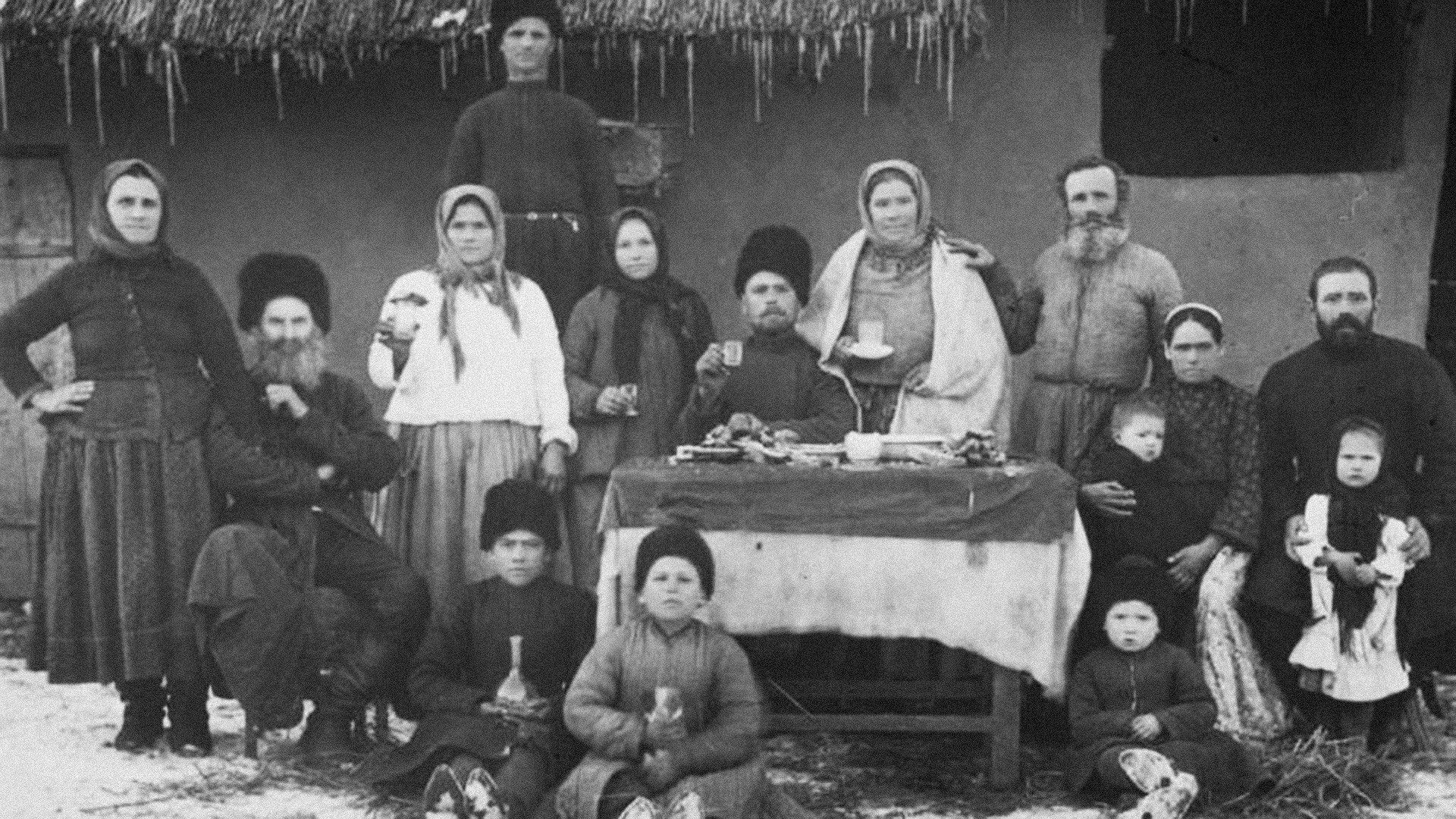 Russische Familie Russische Familie