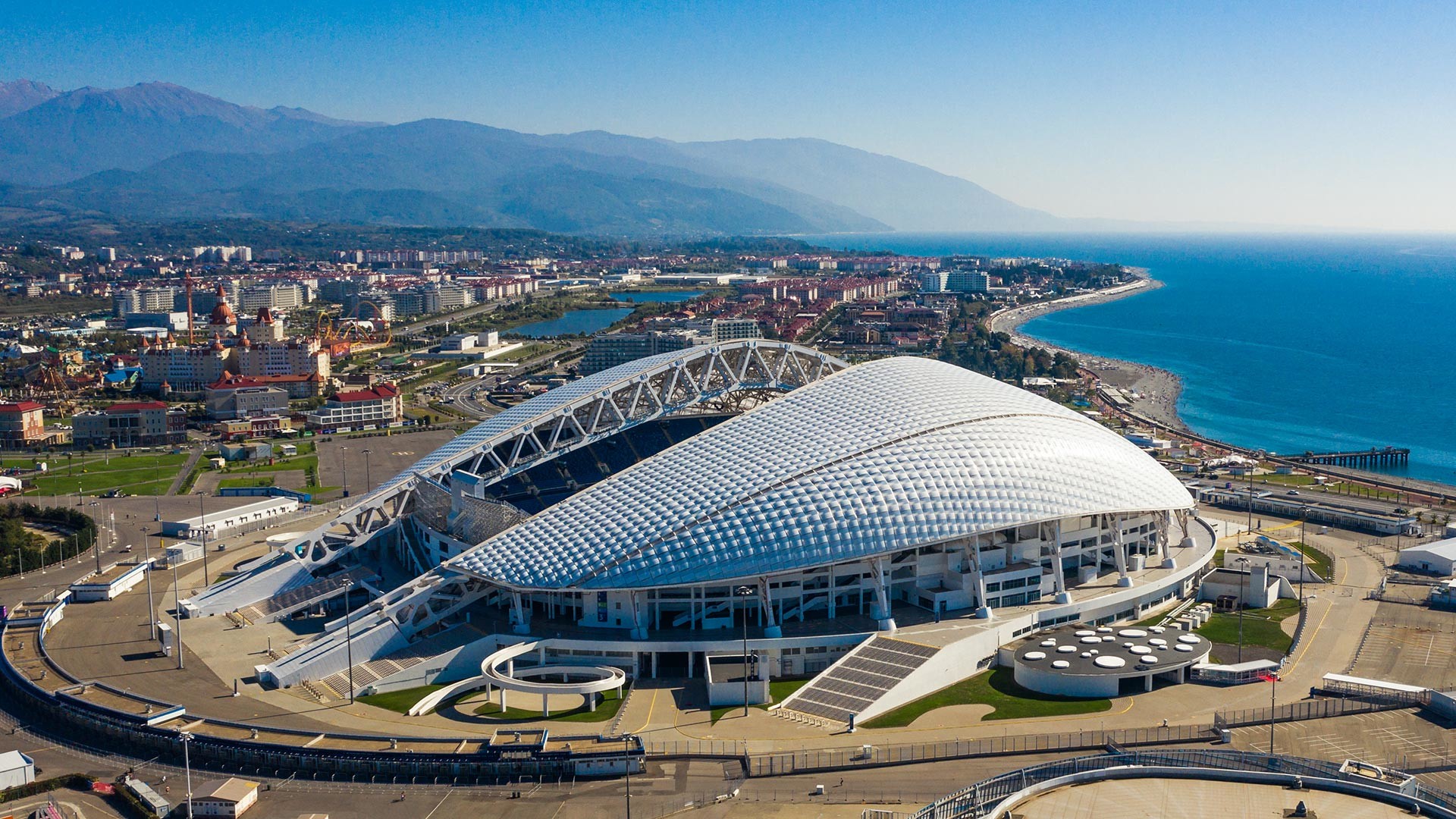 En images les dix plus beaux bâtiments et sites de Sotchi Russia