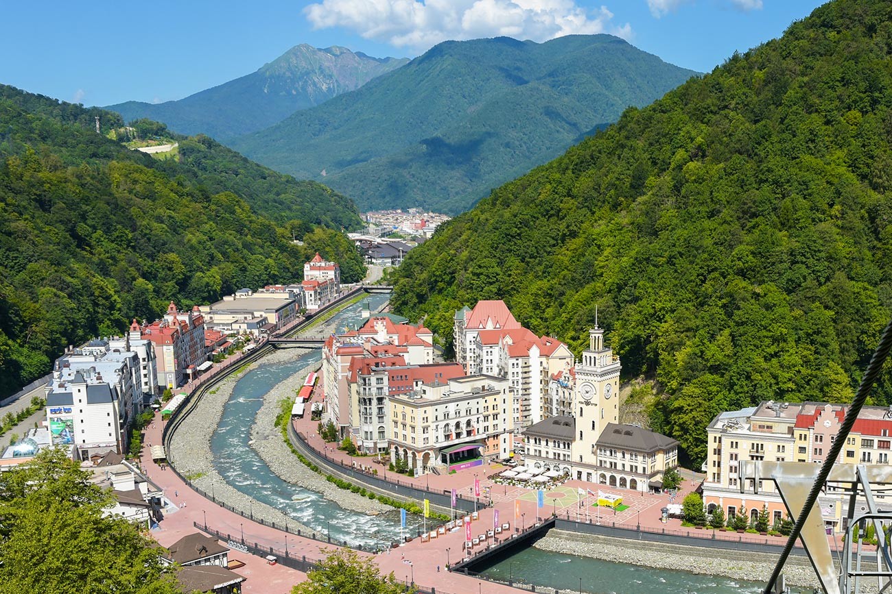 En images: les dix plus beaux bâtiments et sites de Sotchi - Russia ...