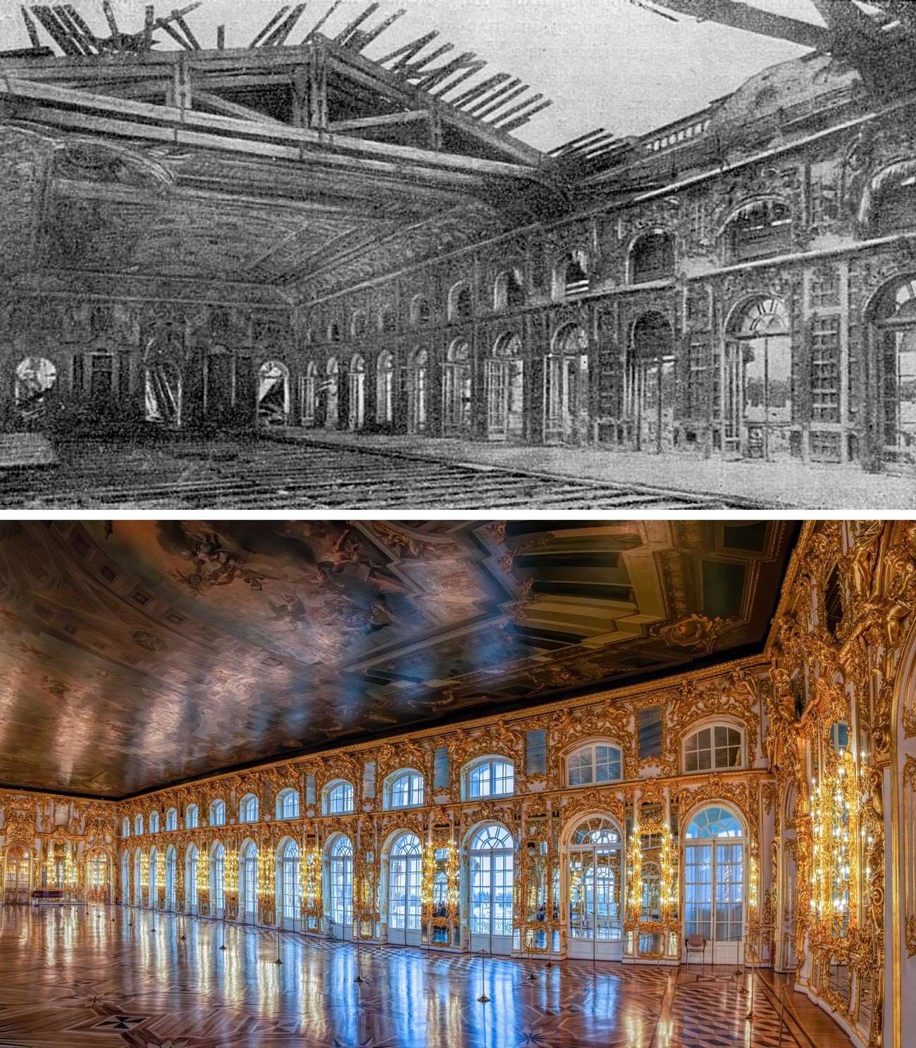 Grande Hall do Palácio de Catarina