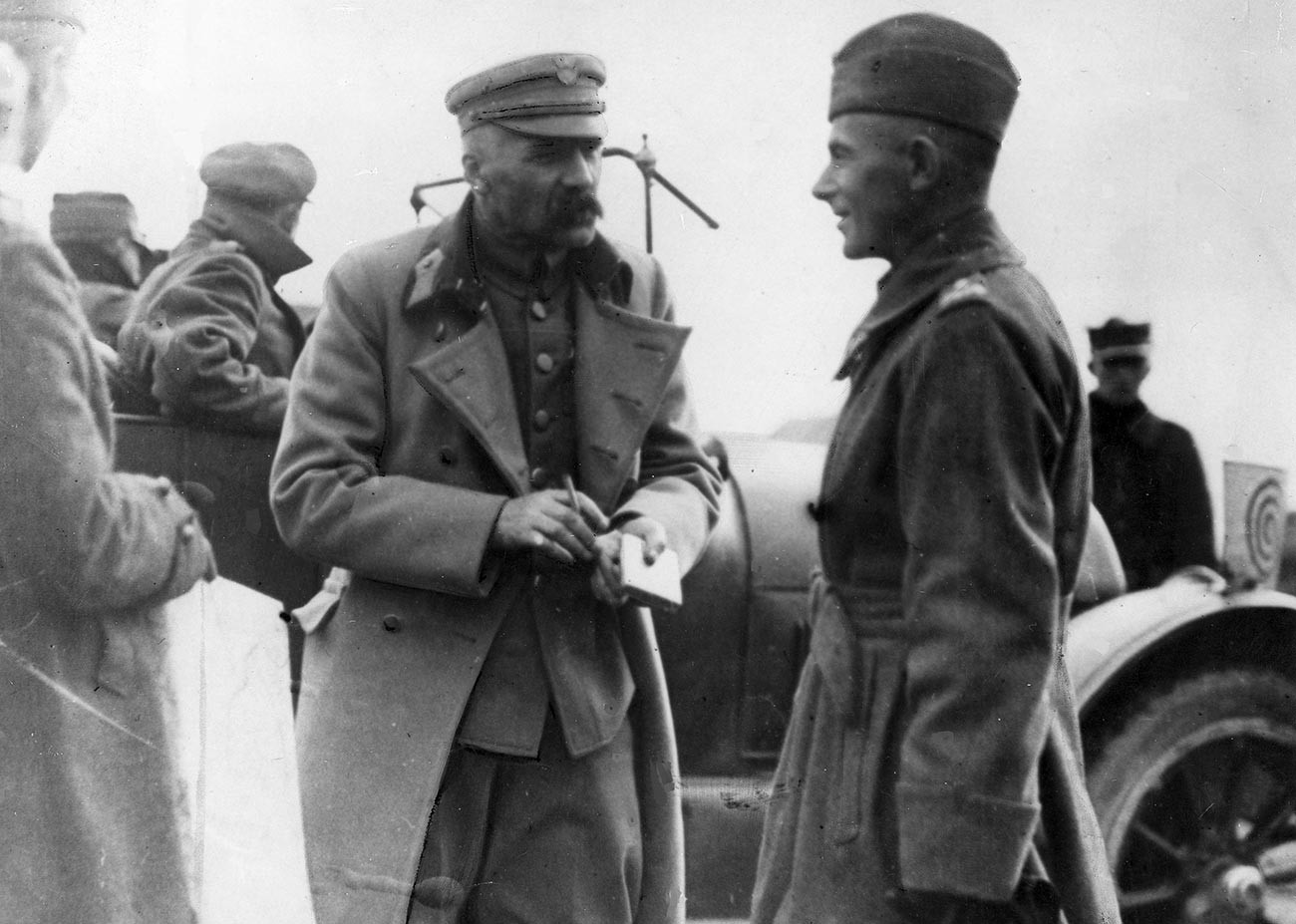 Пилсудски и Ридз-Шмигли, 1920 г.
