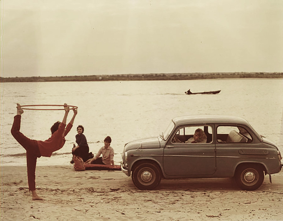 Реклама на автомобила ЗАЗ-965, 1960 - 1963 г.