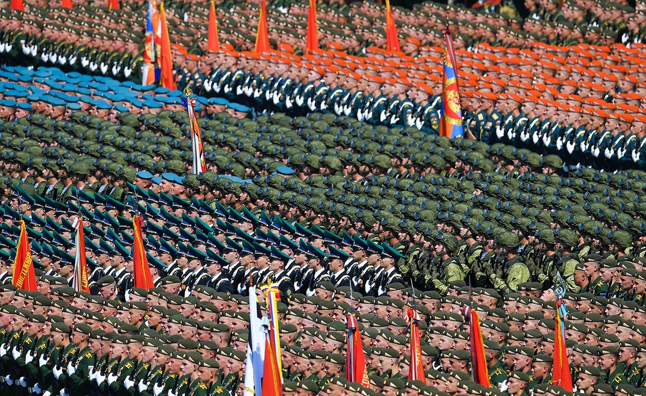 En Images: La Russie Célèbre Le 75e Anniversaire Du Jour De La Victoire ...