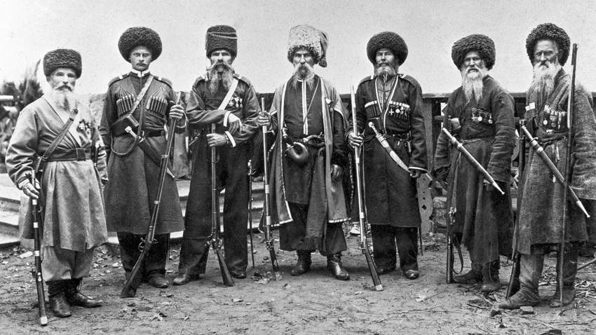 The Kuban' Cossacks, end of the 19th century 