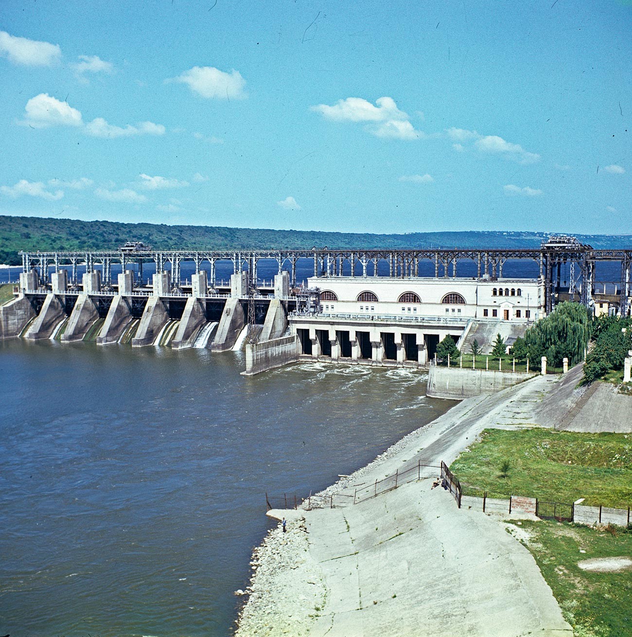 Дубоссарская ГЭС, 1980 