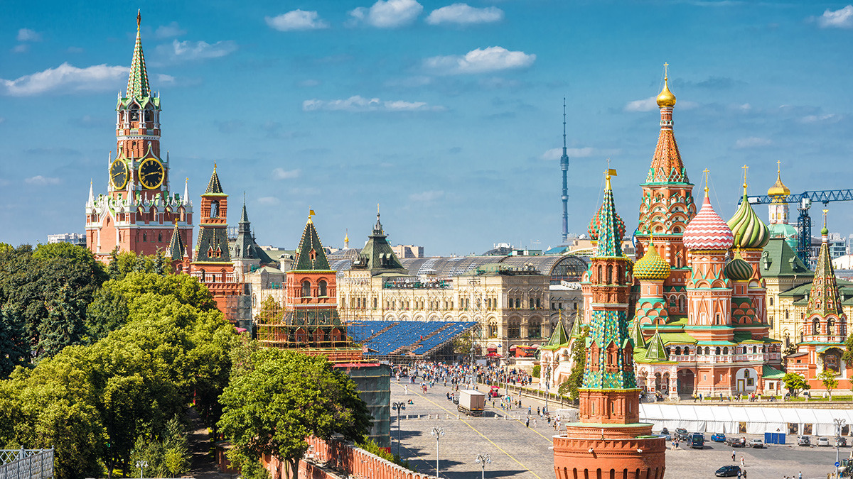 St. Basil's Cathedral and Kremlin