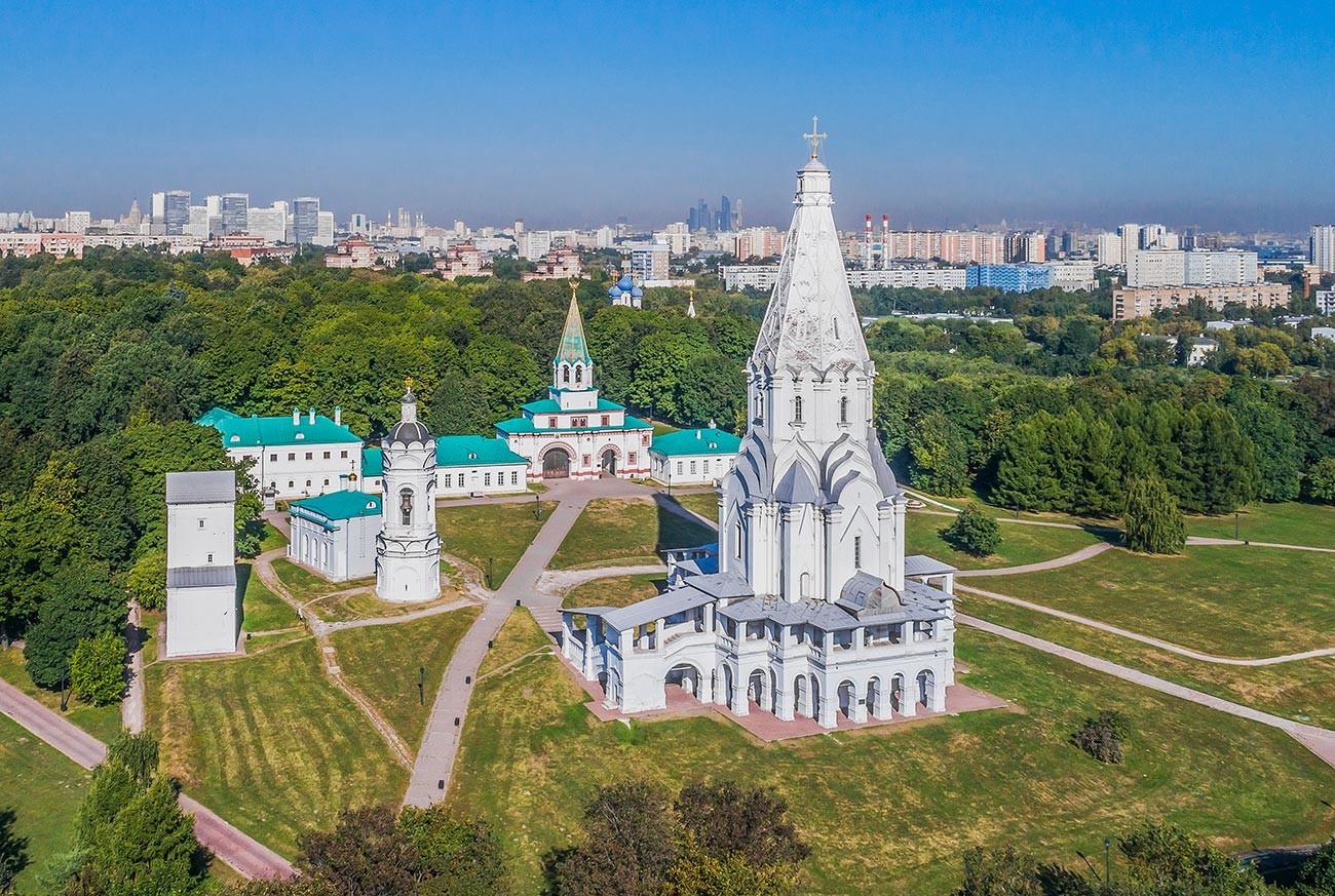 Kościół Wniebowstąpienia Pańskiego w Kolomenskoe, zbudowany około 1530 roku przez włoskiego architekta Pietro Annibale 