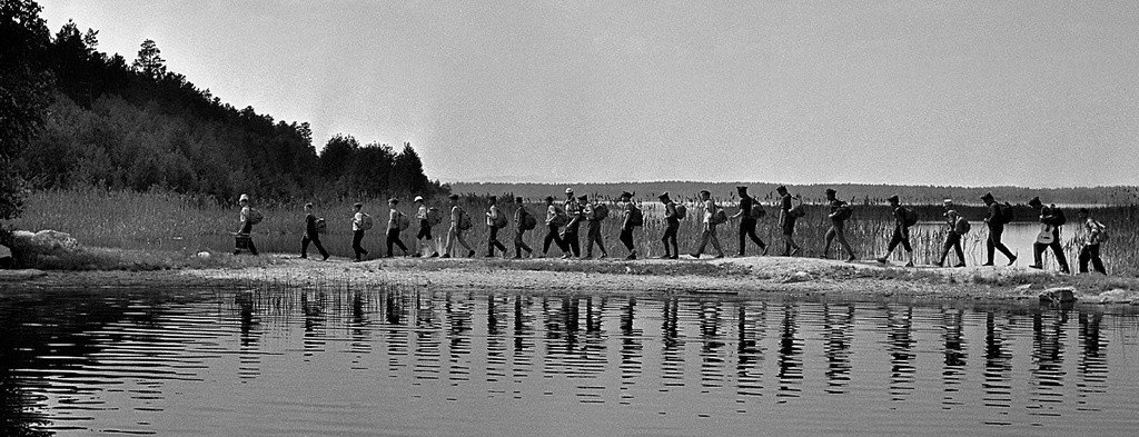 Туристически поход, Челябинска област, 1966 г.