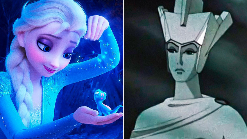 La Reine Des Neiges Lev Atamanov Dix dessins animés de Disney et leurs doubles soviétiques - Russia