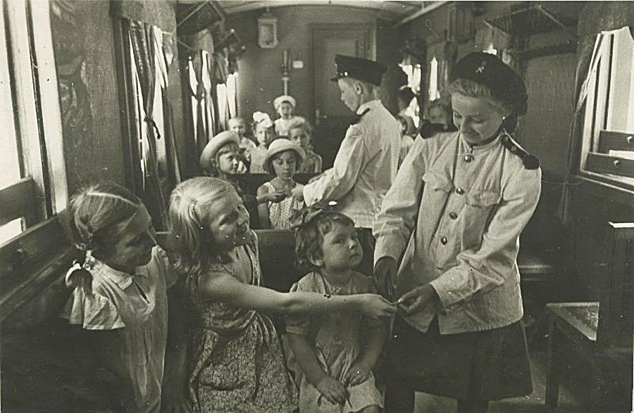 Детска железница, 1945–1949