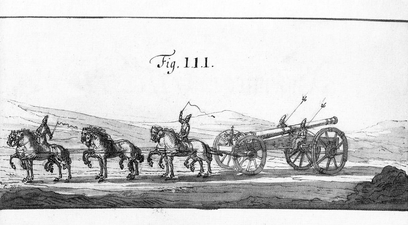 Canon de grande artillerie (gravure d’Erich Palmquist)