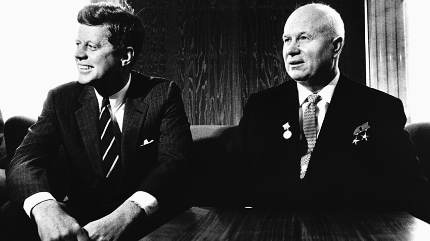 John F. Kennedy et Nikita Khrouchtchev à Vienne (1961)