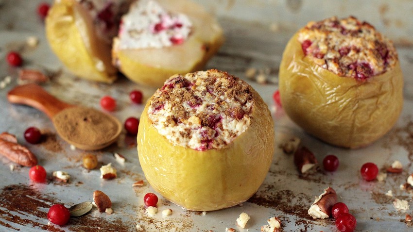Gebackene Äpfel: Starten Sie mit diesem russischen Frühstück gesund in ...