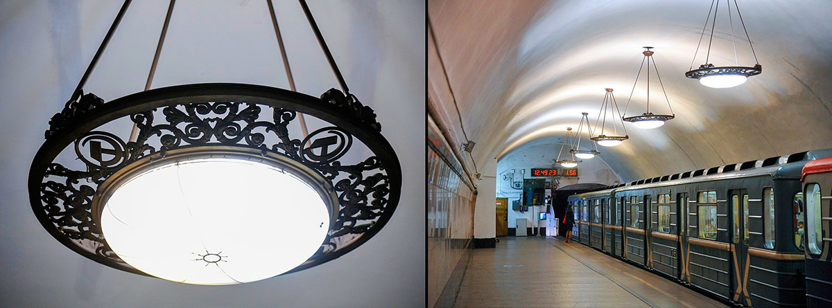 Como un cuento de hadas. Los candelabros más bellos del metro de Moscú