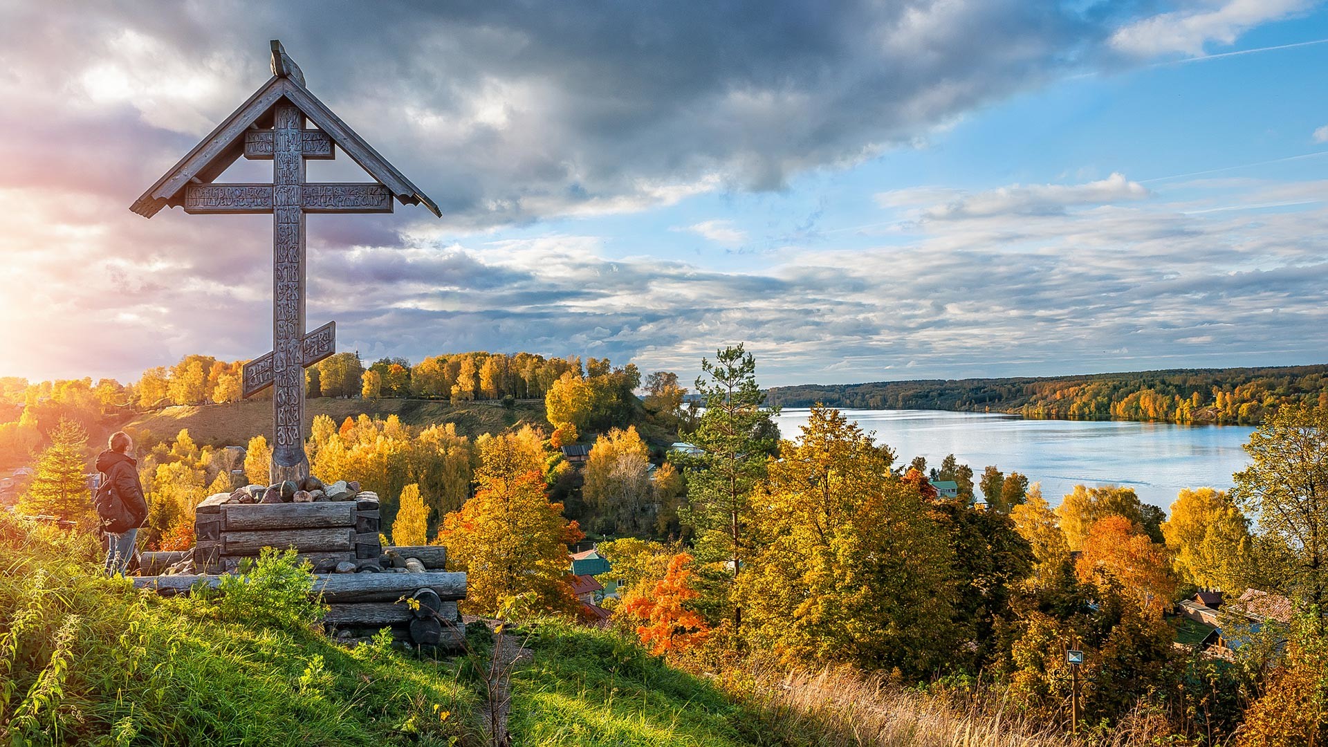 L  automne  dor  de Russie  en de captivantes photographies 