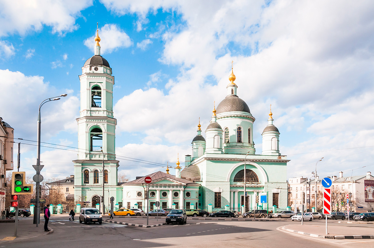 Church of St. Sergius of Radonezh Trinity life-giving in Rogozhskaya Sloboda