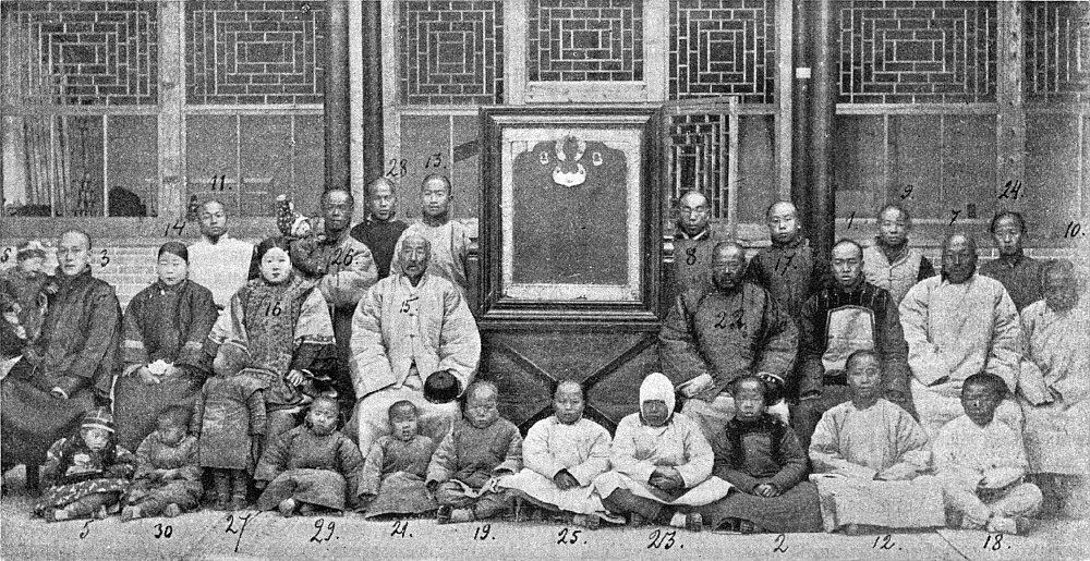 Descendants of the Albazinians in 1900.
