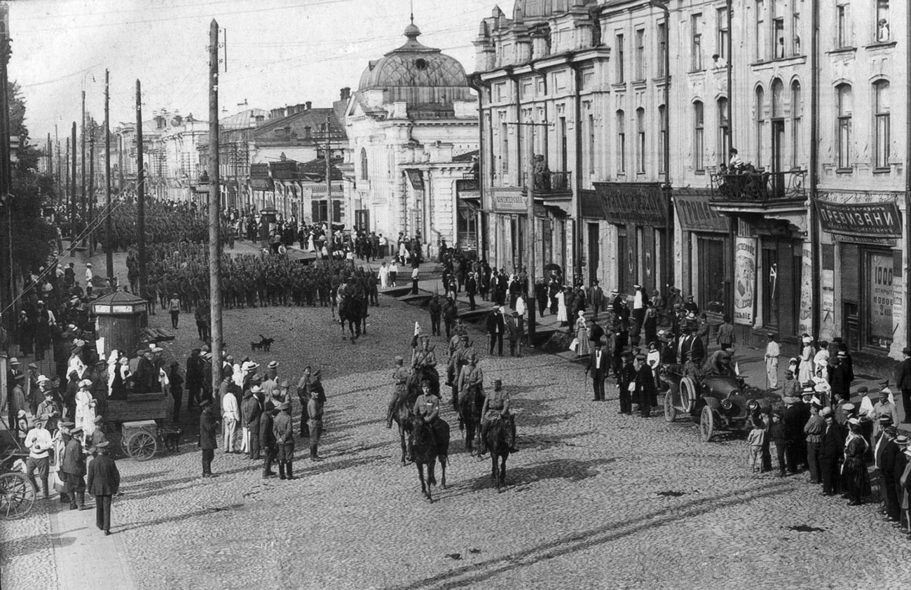 Čehoslovačka vojska u Irkutsku
