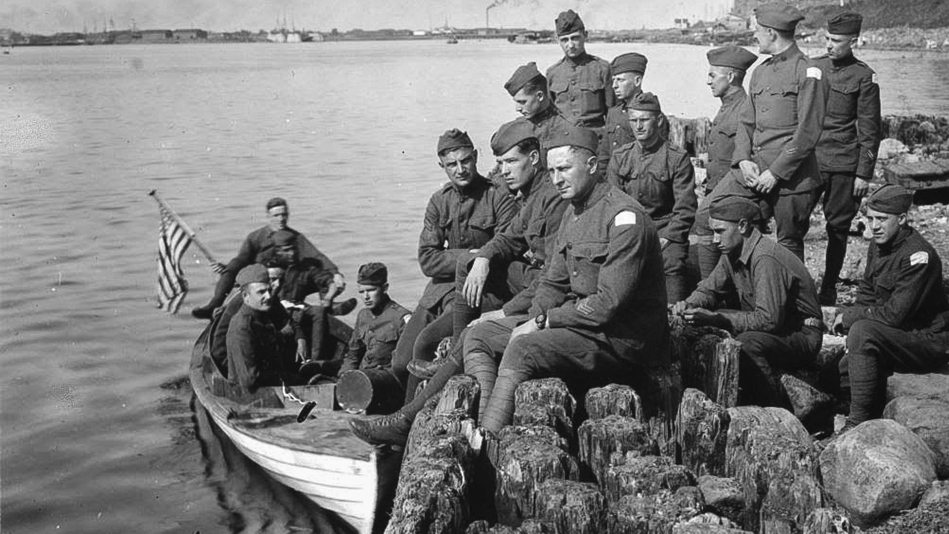 Američki vojnici čekaju brodove koji će ih vratiti kući, ljeto 1919.