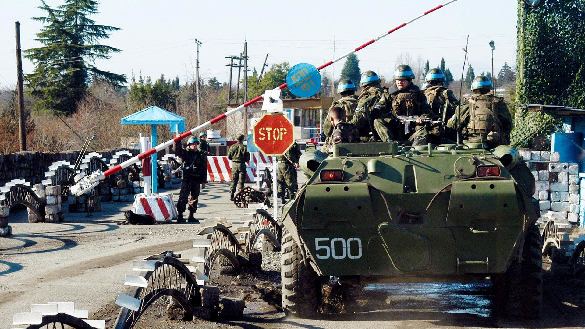  Руски миротвори в Абхазия
