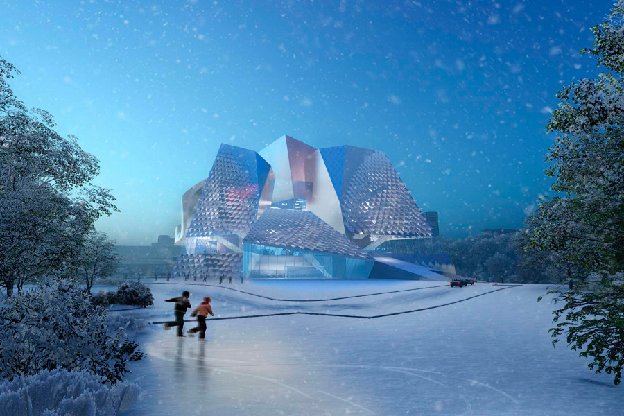 Der Zukunft zugewandt: In Sibirien entsteht ein neues futuristisches