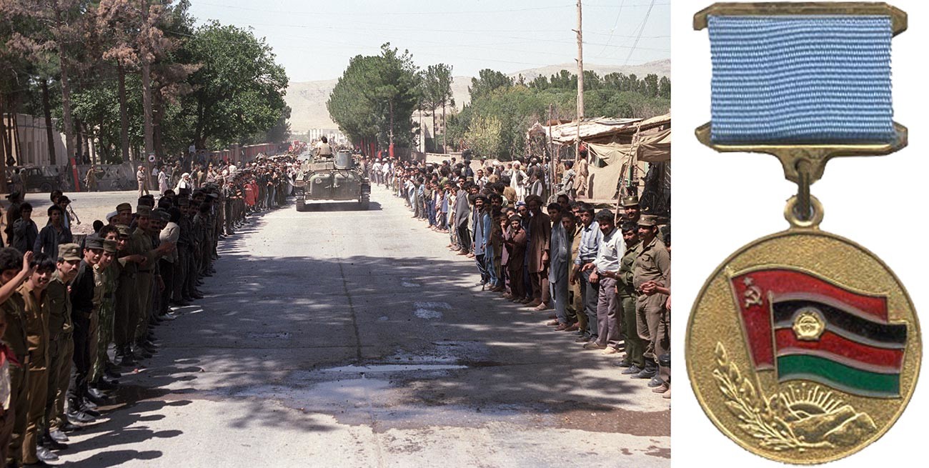 The withdrawal of the last Soviet troops from Afghanistan.