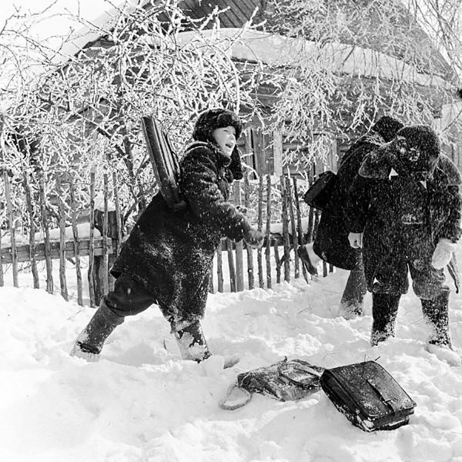 Ретро Фото Зимы