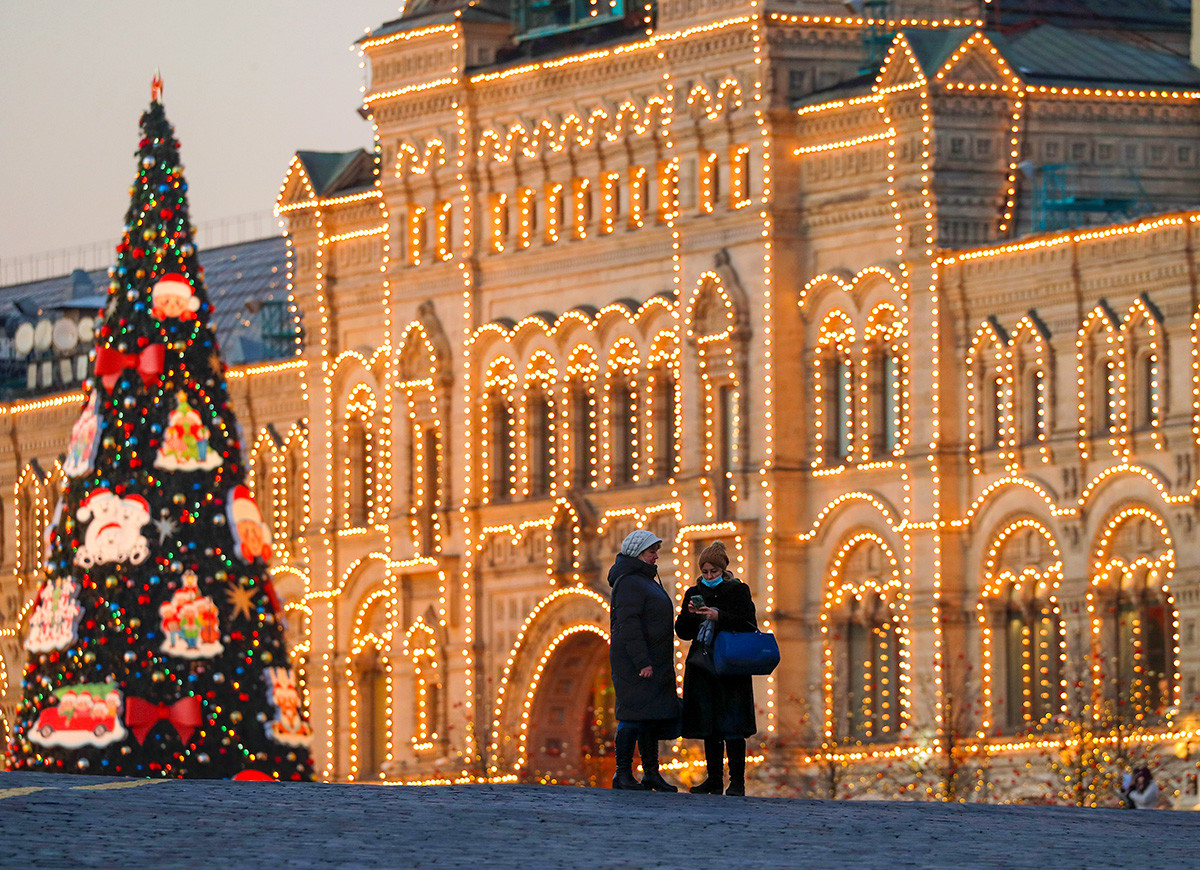 How Russian Cities Decorated For The 2021 New Year