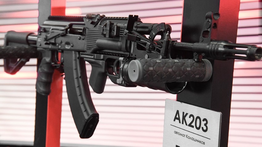 India starts licensing production of the Russian AK-203 - Russia Beyond