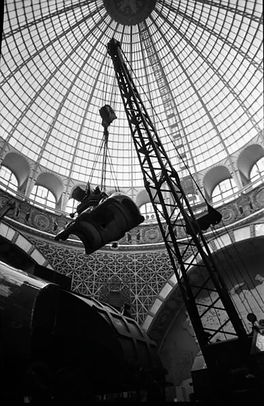 Постављање Свесавезне индустријске изложбе у  Москви, 1950-те