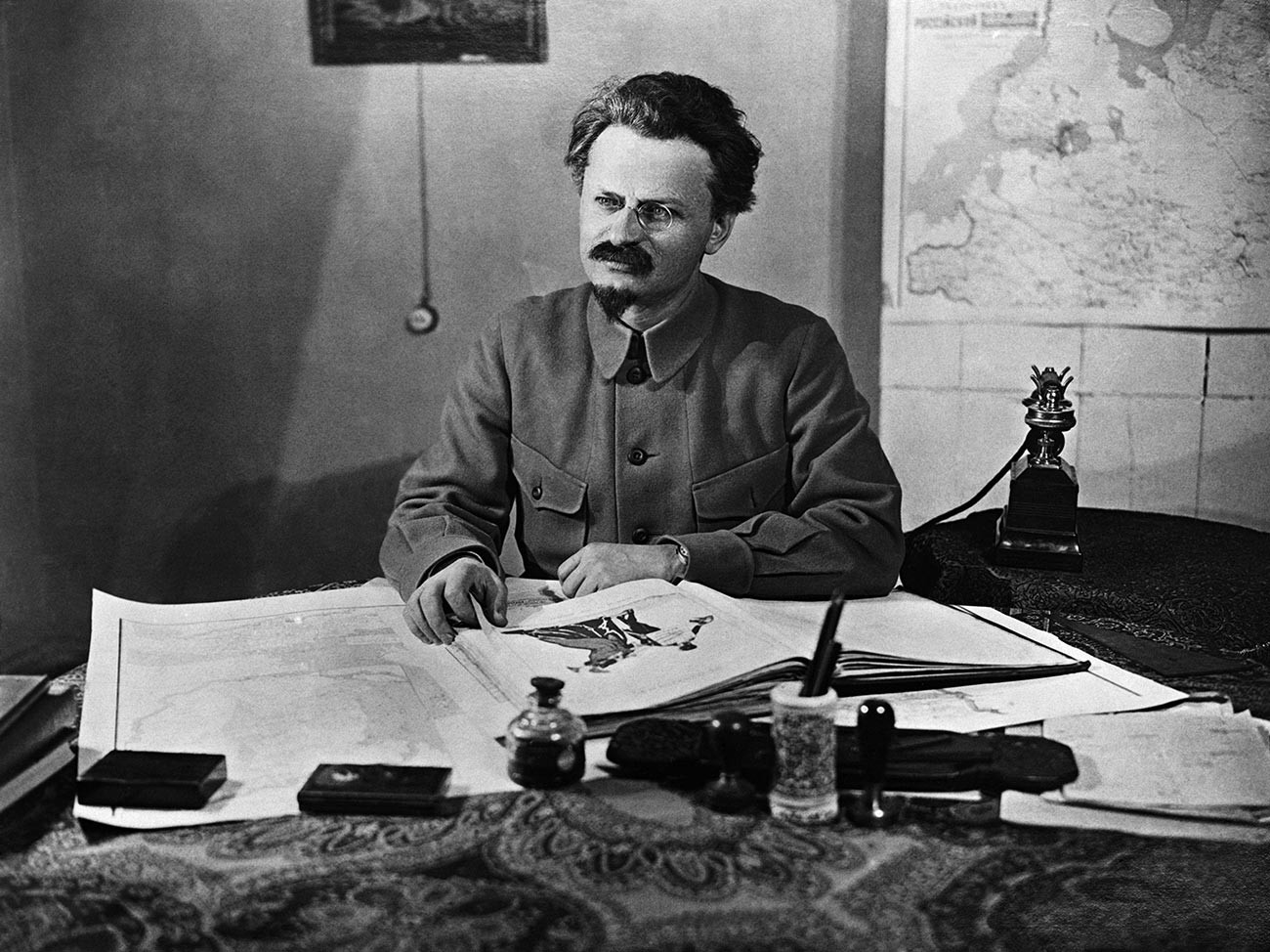 Leon Trotsky.