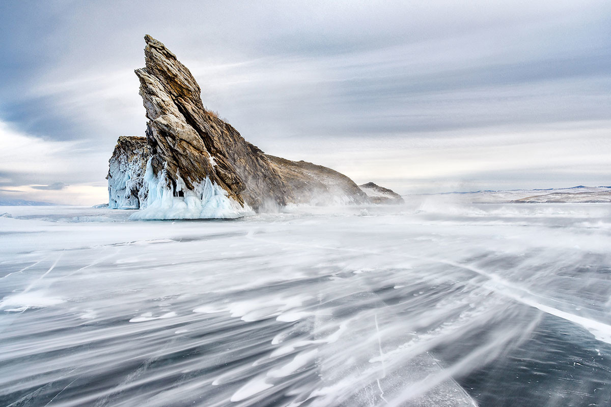 Icy Baikal.