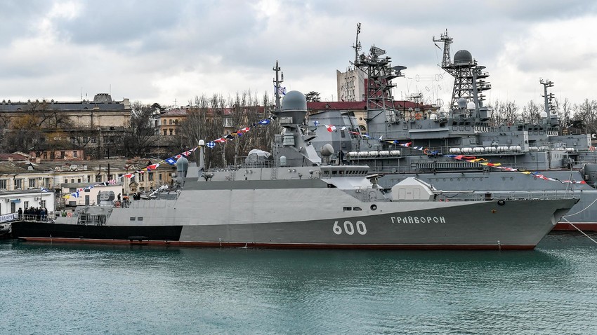 Next Gen Kalibr Cruise Corvette Joins Russia S Black Sea Fleet Russia Beyond