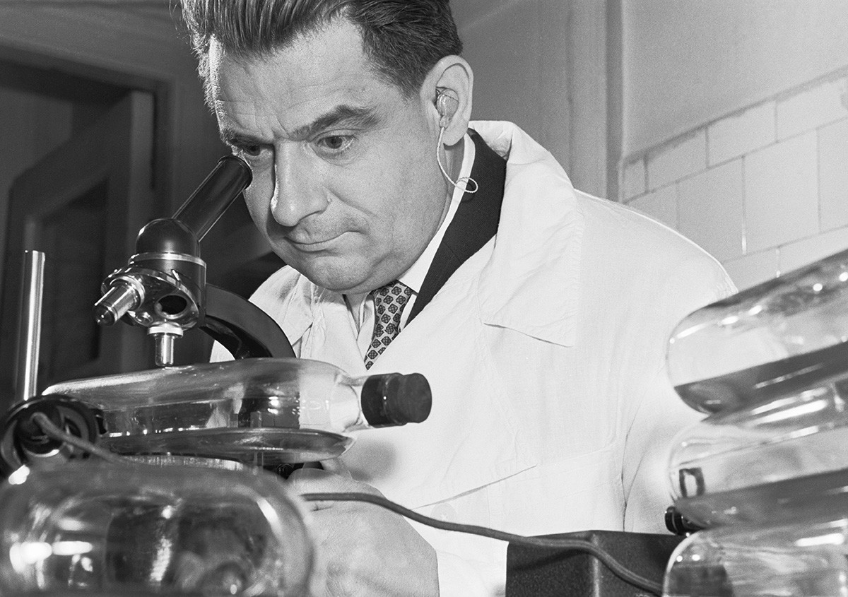 Mikhail Chumakov rose to hero status as a scientist who had isolated the virus that causes tick-borne encephalitis.