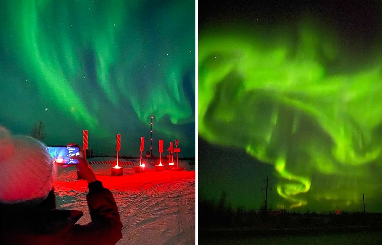 Полярная ноябрьск. Северное сияние новый Уренгой 2022. Северное сияние Сургут 2022. Северное сияние Ямал Салехард. Северное сияние Лабытнанги 2022.