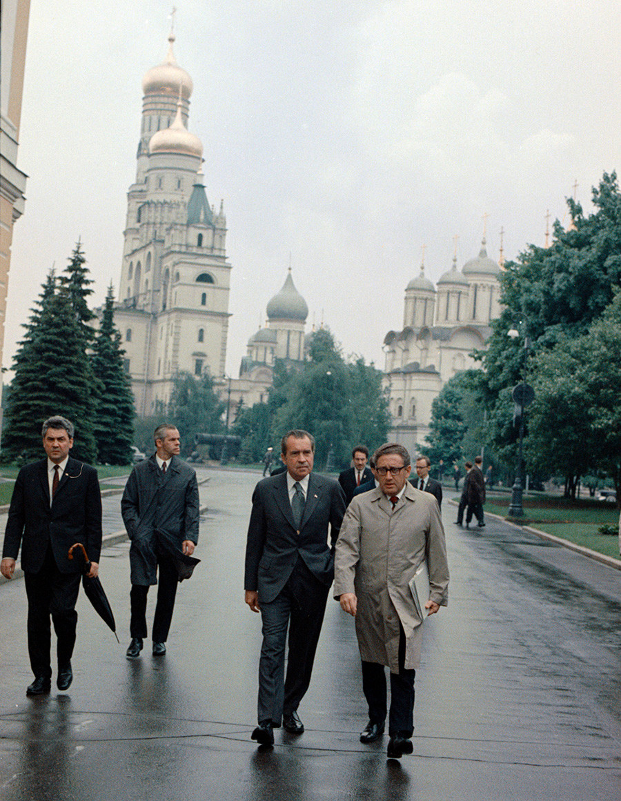 Визит никсона в москву 1972