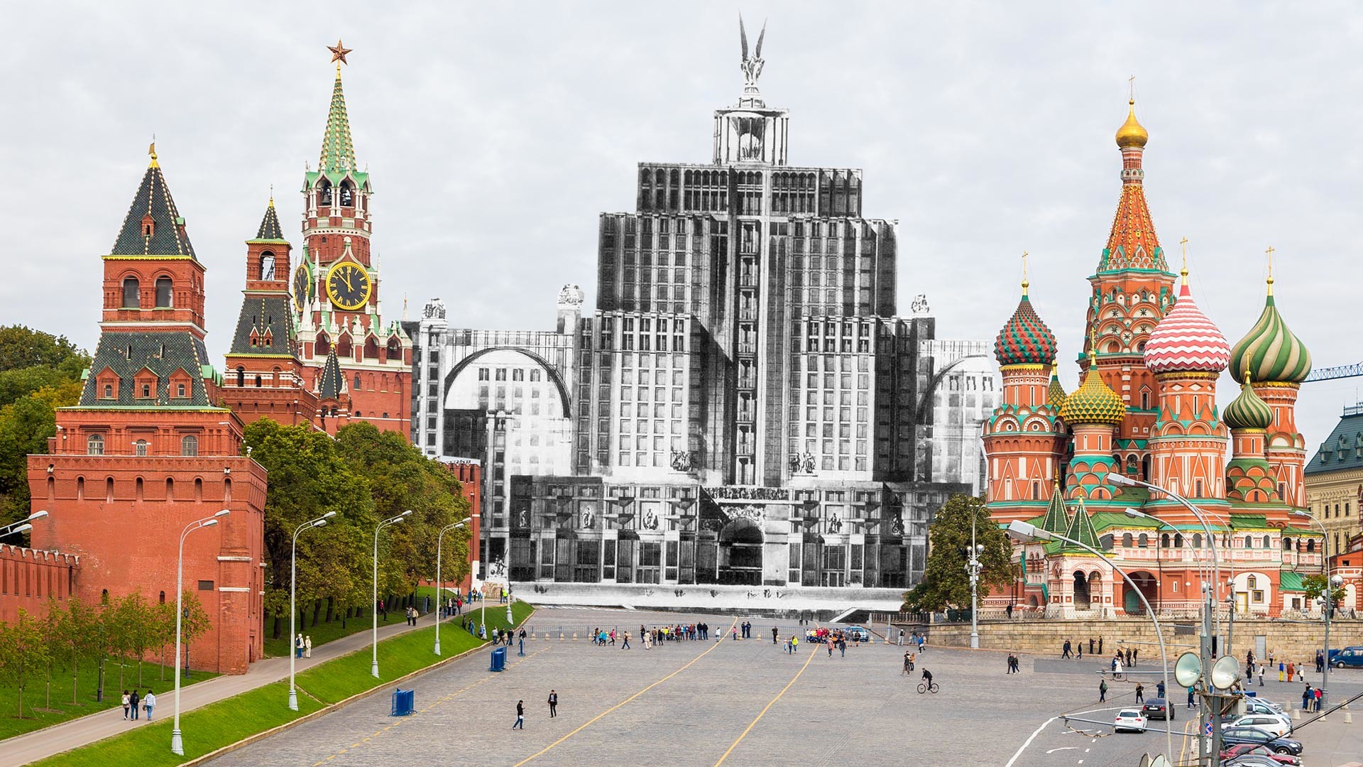 Unrealized projects: What could the Kremlin and Red Square have looked like? - Russia Beyond