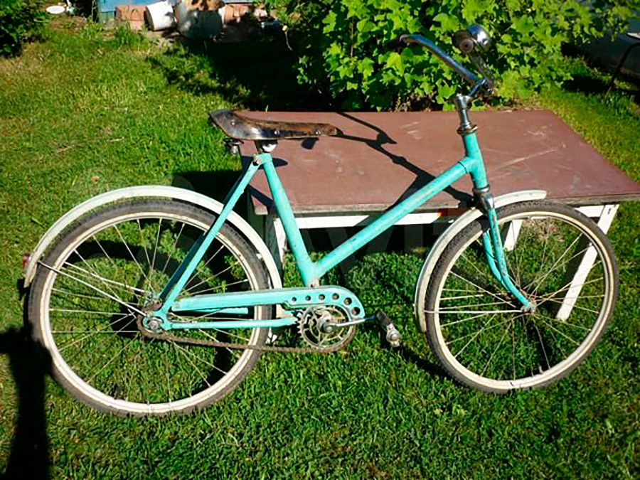 Insigne Vintage URSS Cyclisme Des Années 50 - RSFSR, Compétition Vélo, Occasion