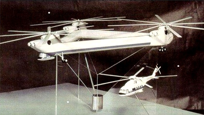 Mi-32, el impresionante proyecto de super helicóptero soviético con ...