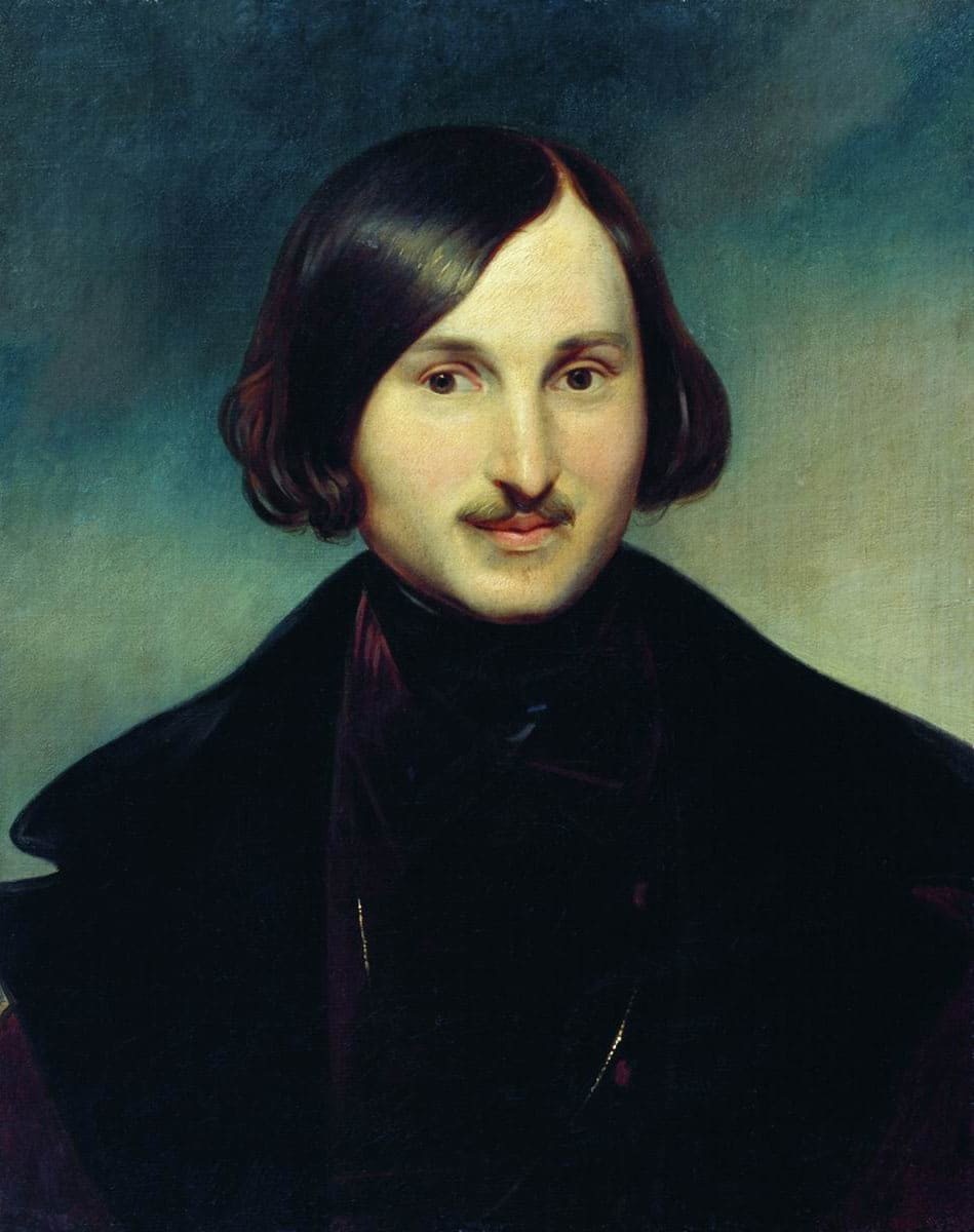Portrait of Nikolai Gogol, by Otto Friedrich Theodor von Möller.
