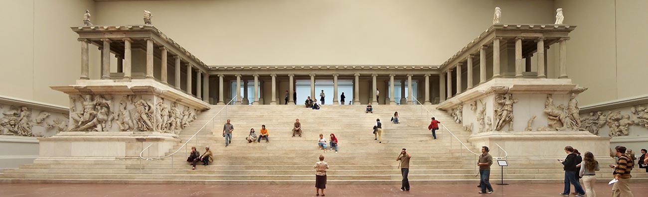 Altar to Zeus in the Pergamon Museum, Berlin