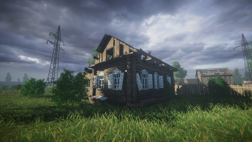 This online simulator immersing you in 3D in a typical Russian village