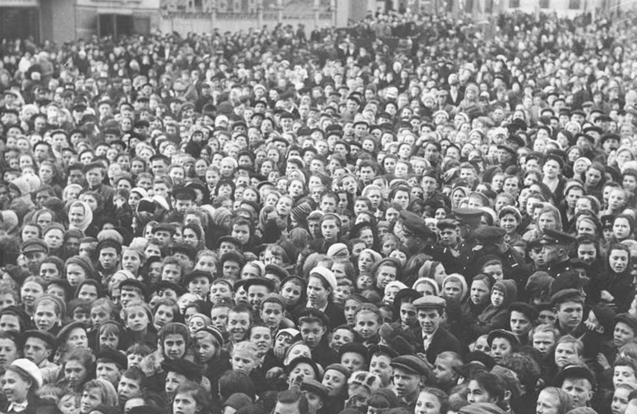 Comment S'appellent Les Habitants De Moscou Comment les habitants de l'URSS ont fêté la victoire sur l’Allemagne