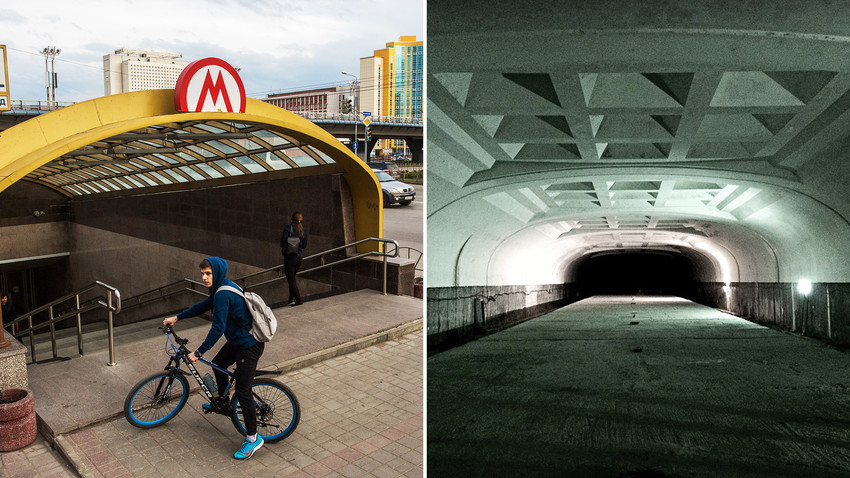 The world's shortest metro line is in Russia. It has just one station - Vimarsana News