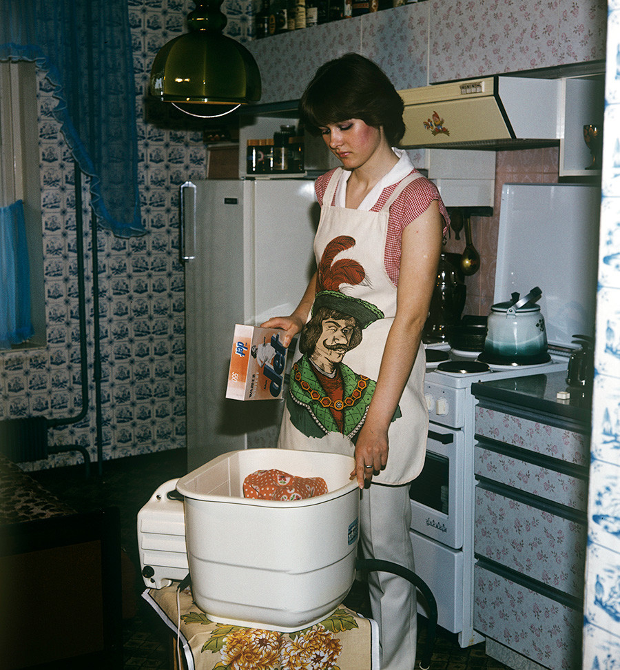 Malyutka washing machine, Sverdlovsk, 1984.