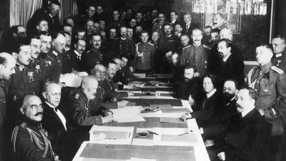 Treaty of Brest-Litovsk.